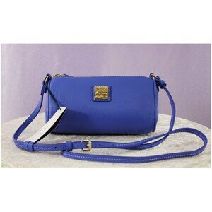 Dooney & Bourke Buffy Crossbody - PIPI Blue Pebble Leather Bag NWT
